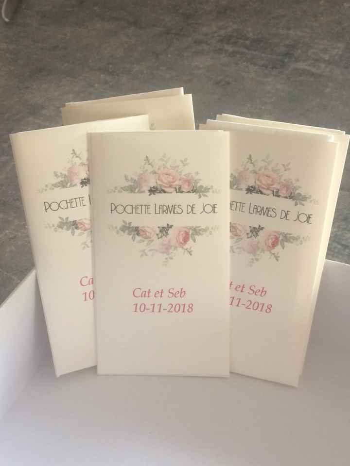Pochette l’arme de joie et menu marque place - 2