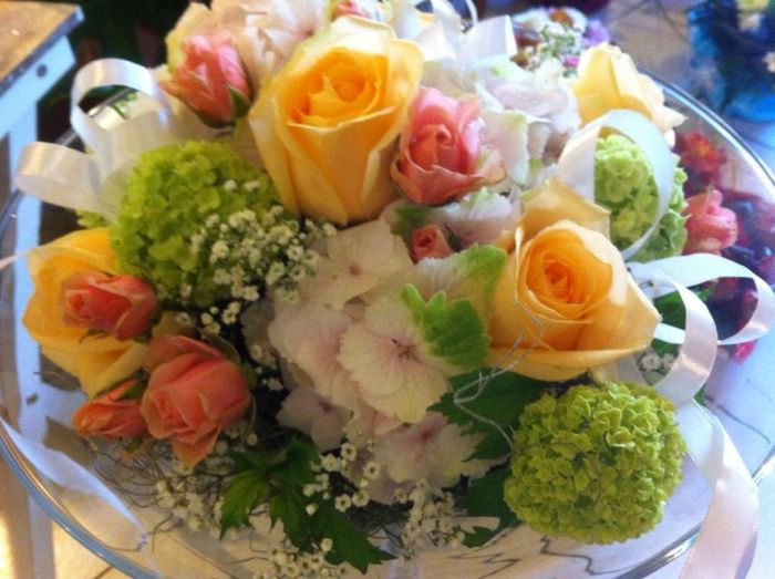 Essai fleurs centre de table  - 4