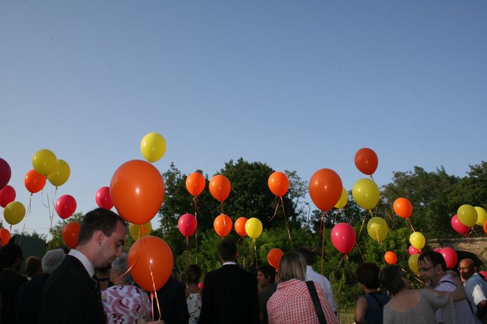 lacher de ballons 