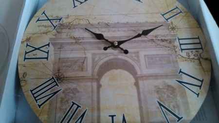 horloge arc de triomphe