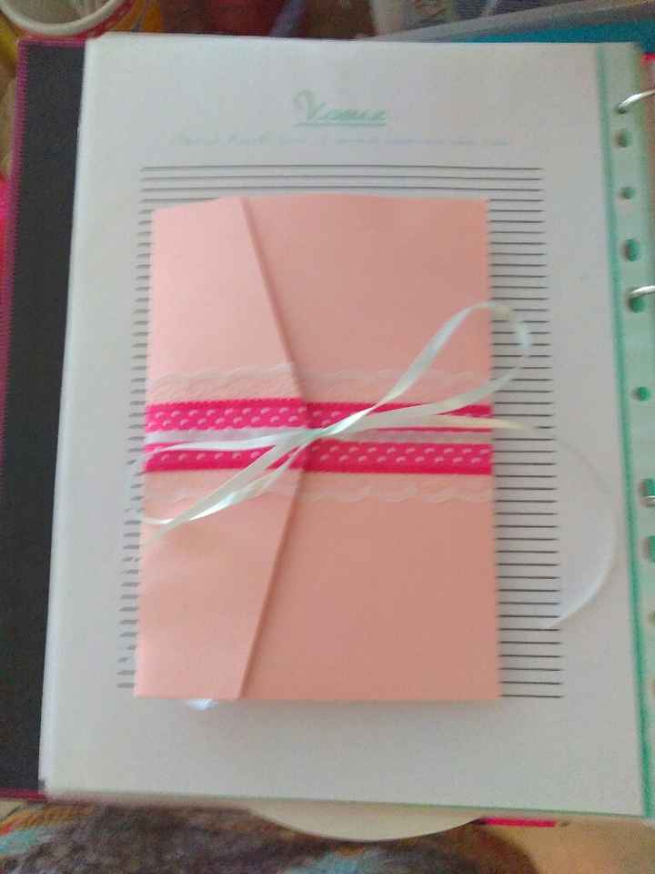 Diy faire-part pochette avec pleins de paillettes !! - 1
