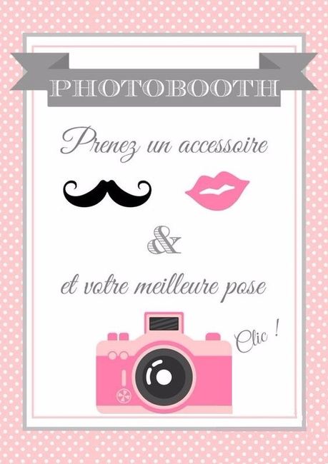 affiche photobooth