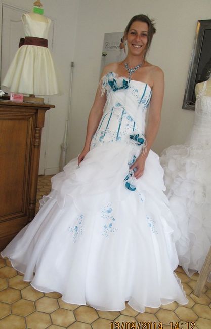 Essayage de ma robe  - 1