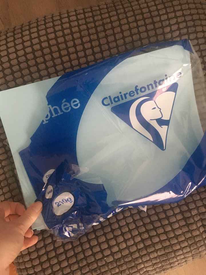 Faire-part fait maison - 1