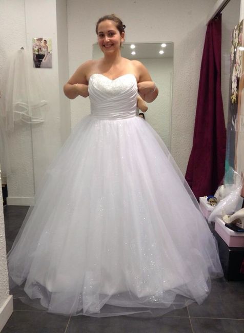Ma robe cendrillon. 