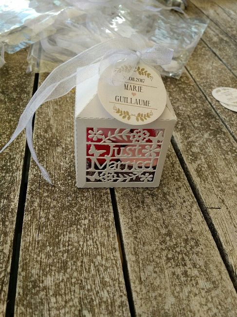 Boîtes dragées - 3