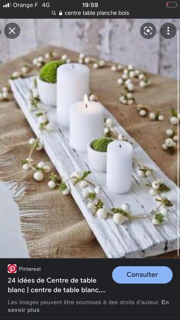 Centres de table 3