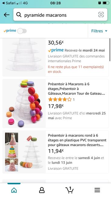 Présentoir à macaron 3