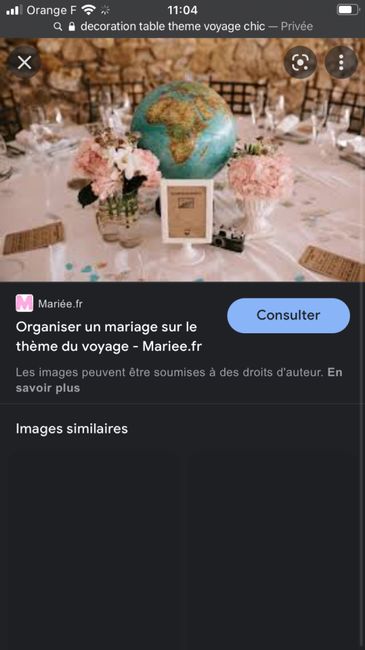 Décoration table thème mariage 3