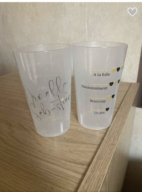 Réception de mes gobelets ! 1