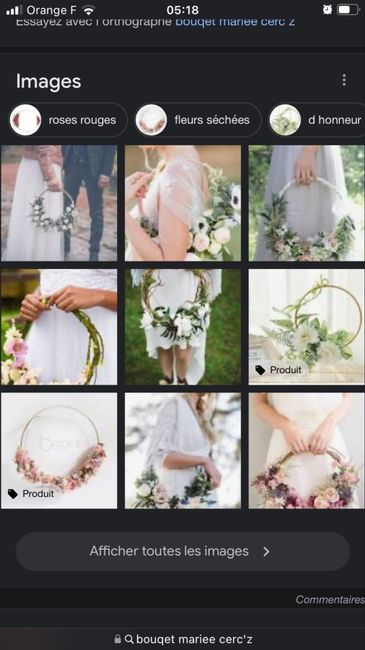 Bouquet mariee anneau 12