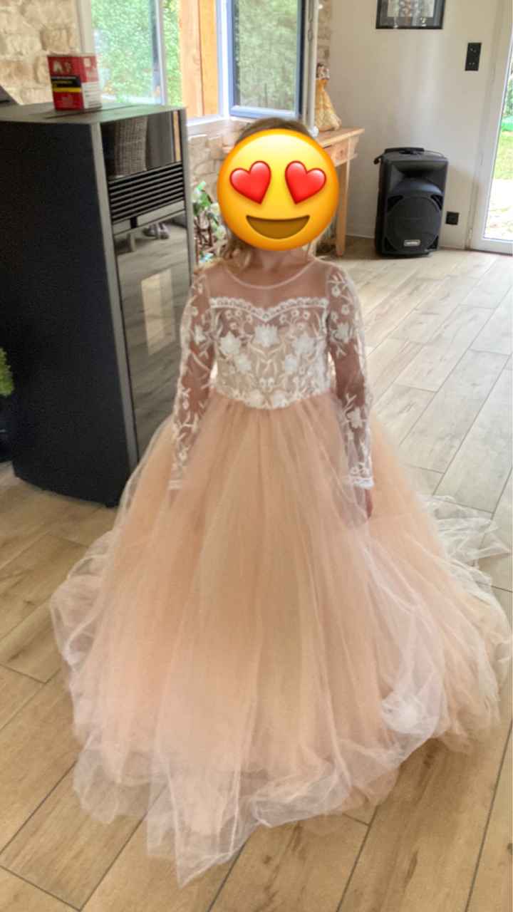 Robe de ma fille reçue - 1