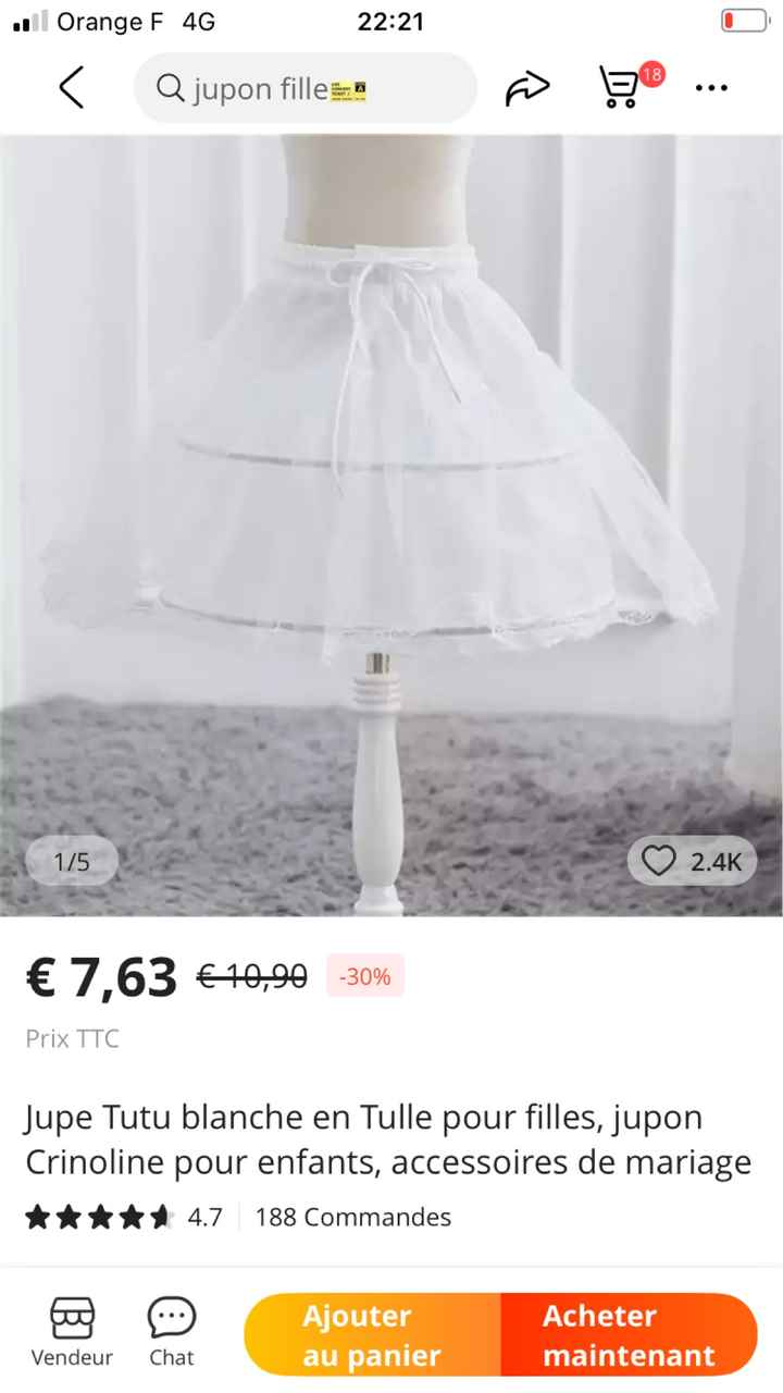 Robe petite princesse. - 1
