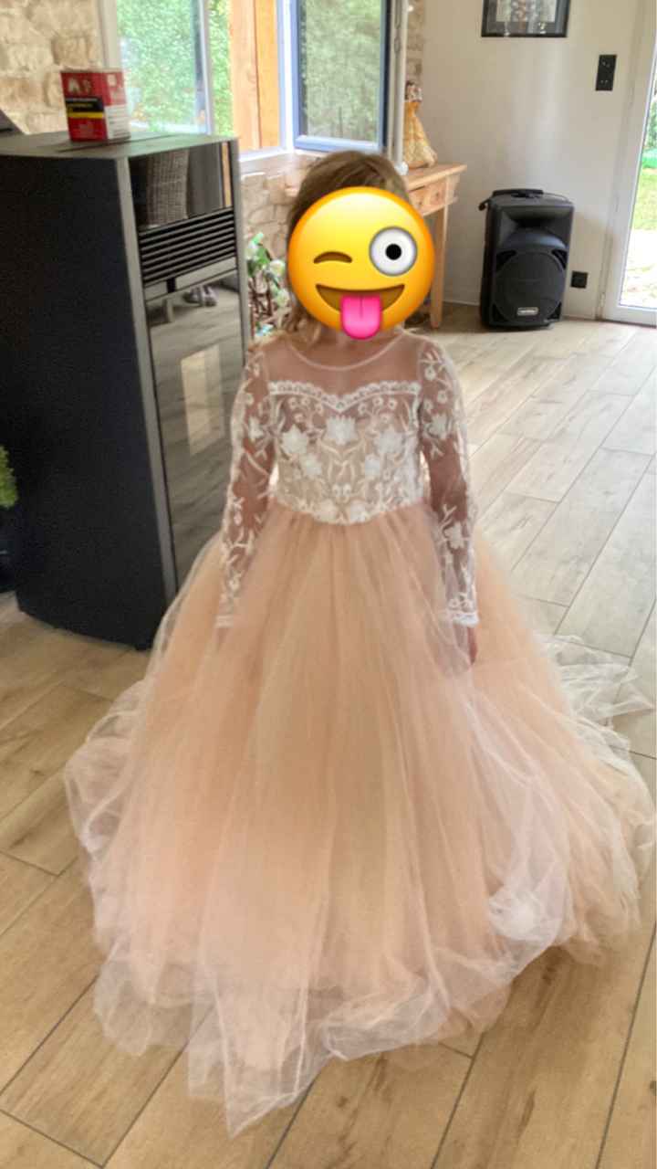 Robe petite princesse. - 3