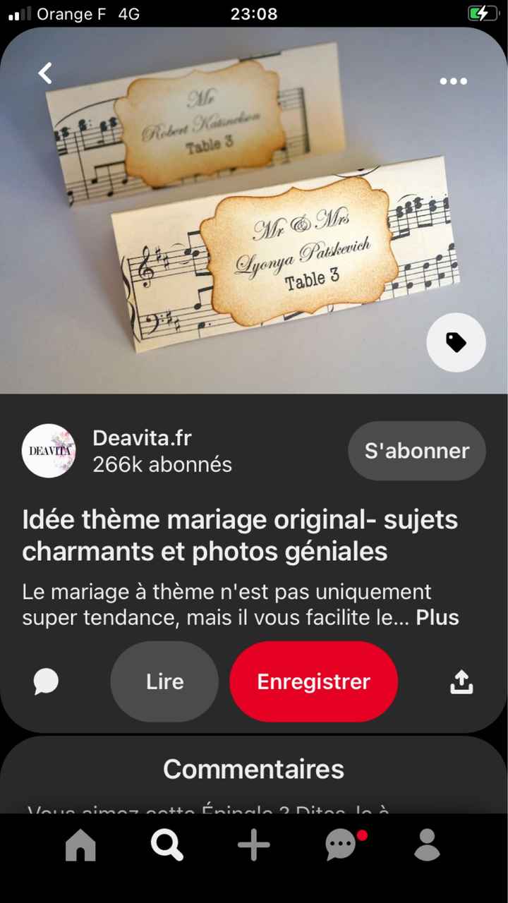 Thème du mariage - 10