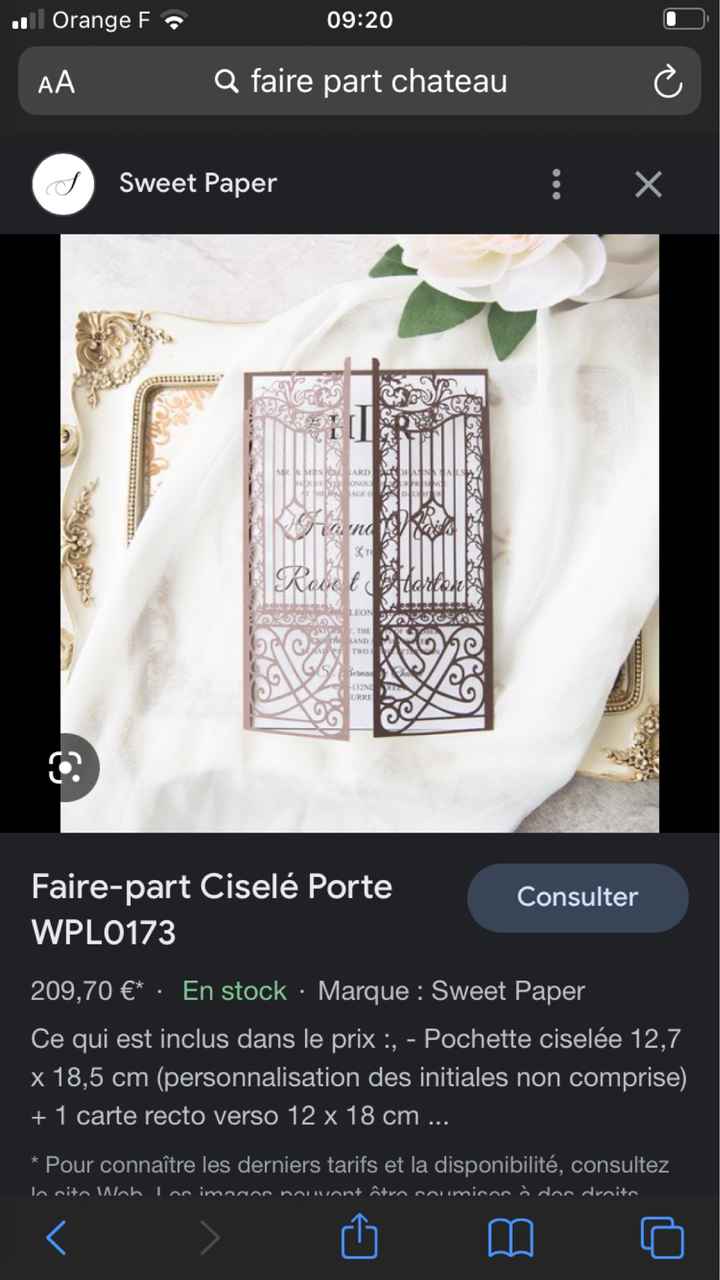Faire-part: lequel choisir? - 1