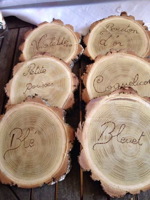 Nos centre de tables