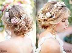 Coiffure mariage champetre romantique - 1