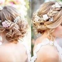 Coiffure mariage champetre romantique - 1