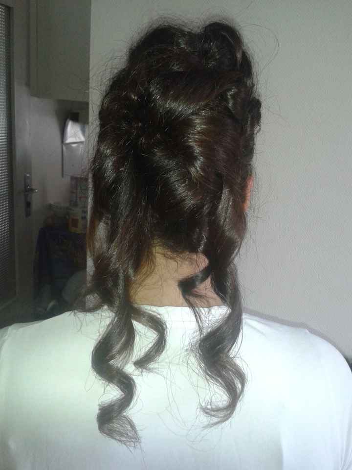 Mon essai coiffure et maquillage - 1