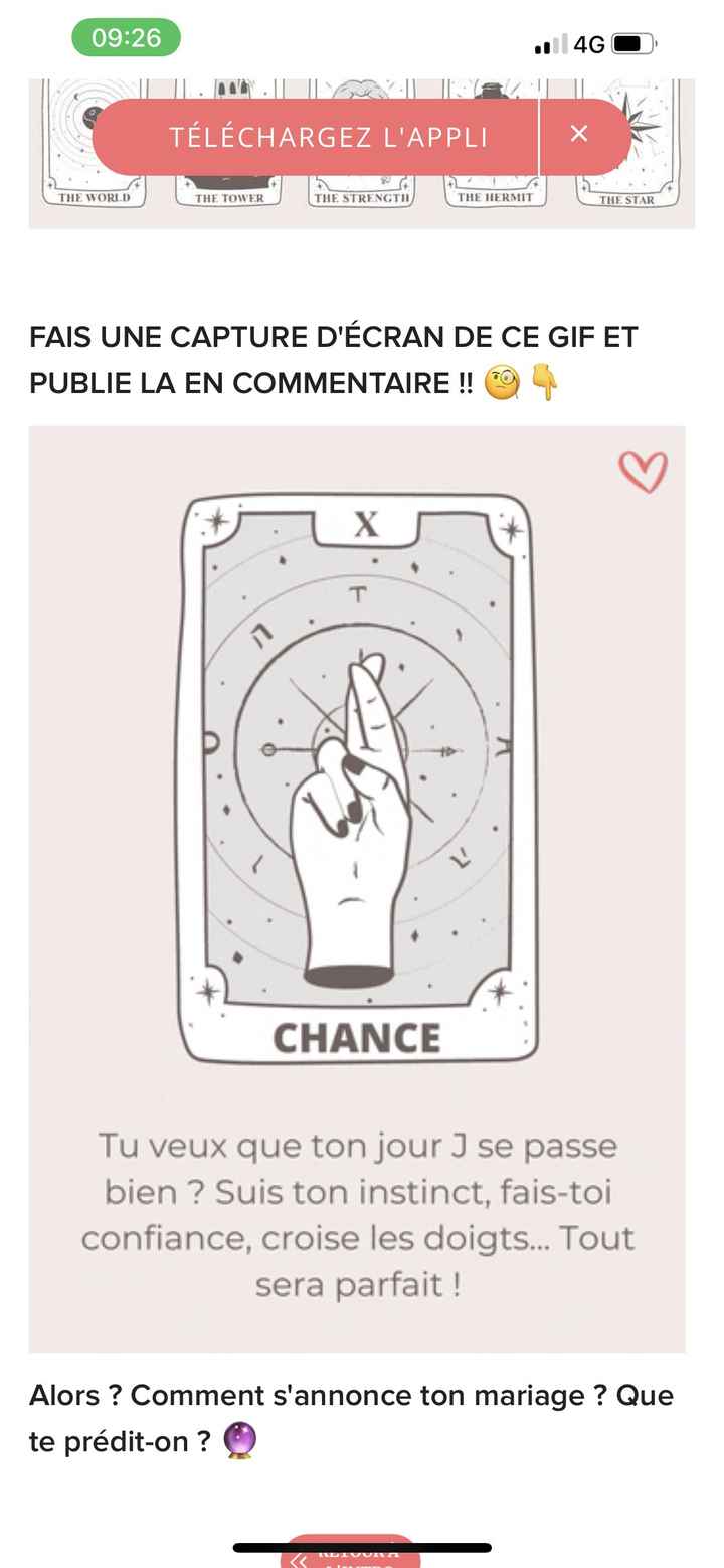 La chance te sourit 🔮😃 - 1
