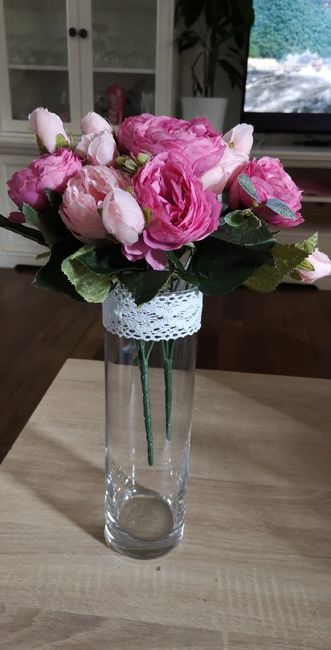 Fausse fleur centre de table - 2