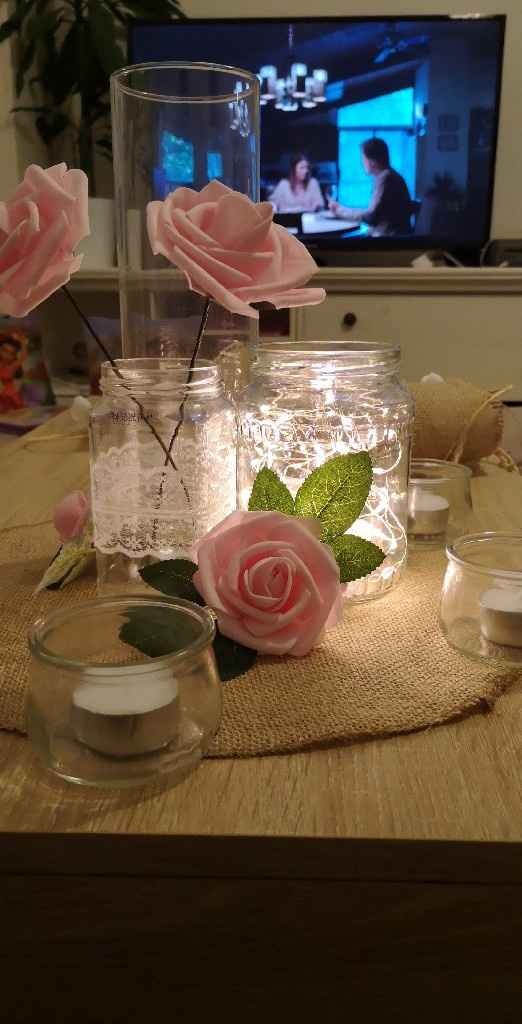 Déco centre de table 2 ème essai - 2