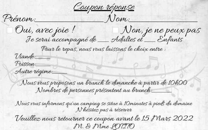 Avis Faire part - 3