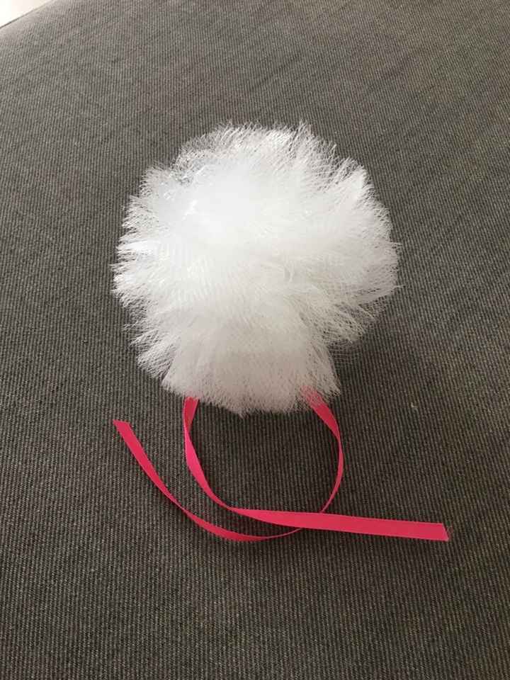 Pompon en tulle - 1