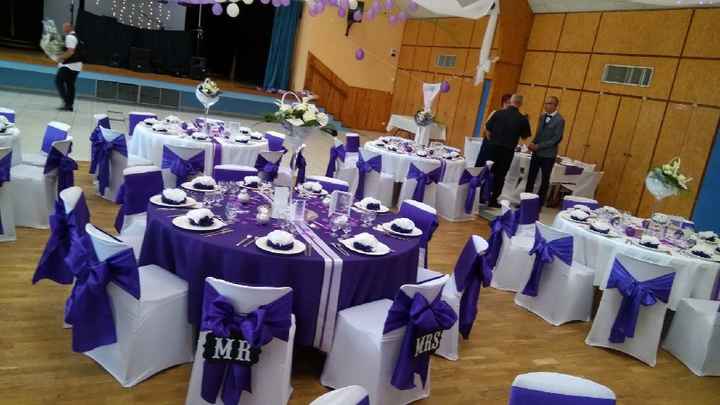 Mariage blanc et violet 3 juin 2017 - 3