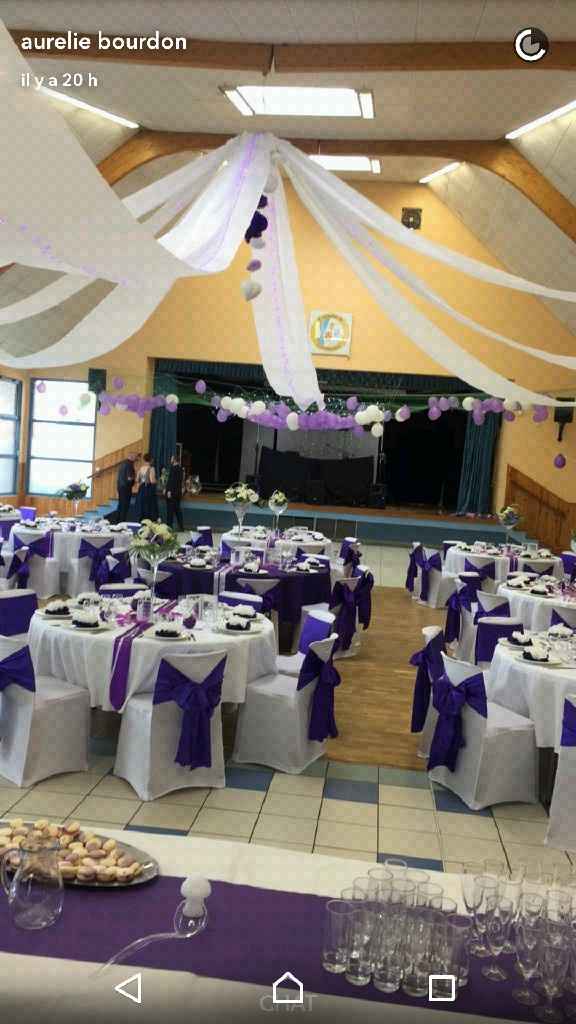 Mariage blanc et violet 3 juin 2017 - 5