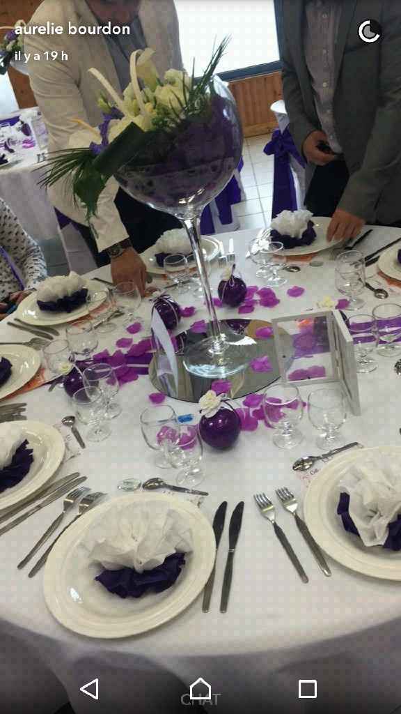 Mariage blanc et violet 3 juin 2017 - 6