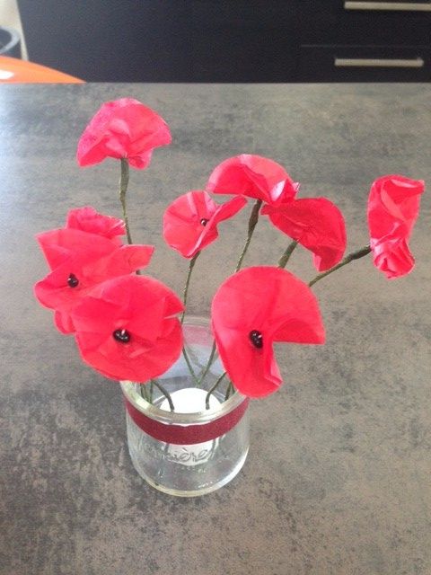 photophore coquelicot 