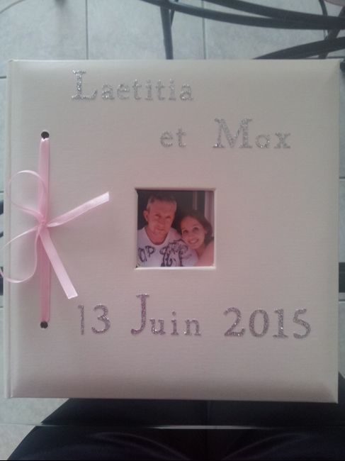 Couverture de notre livre d'or