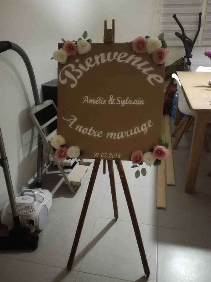 Panneau de bienvenue champêtre - 1