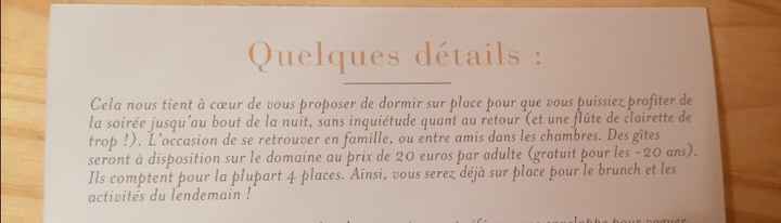 Formulation sur faire part - 1