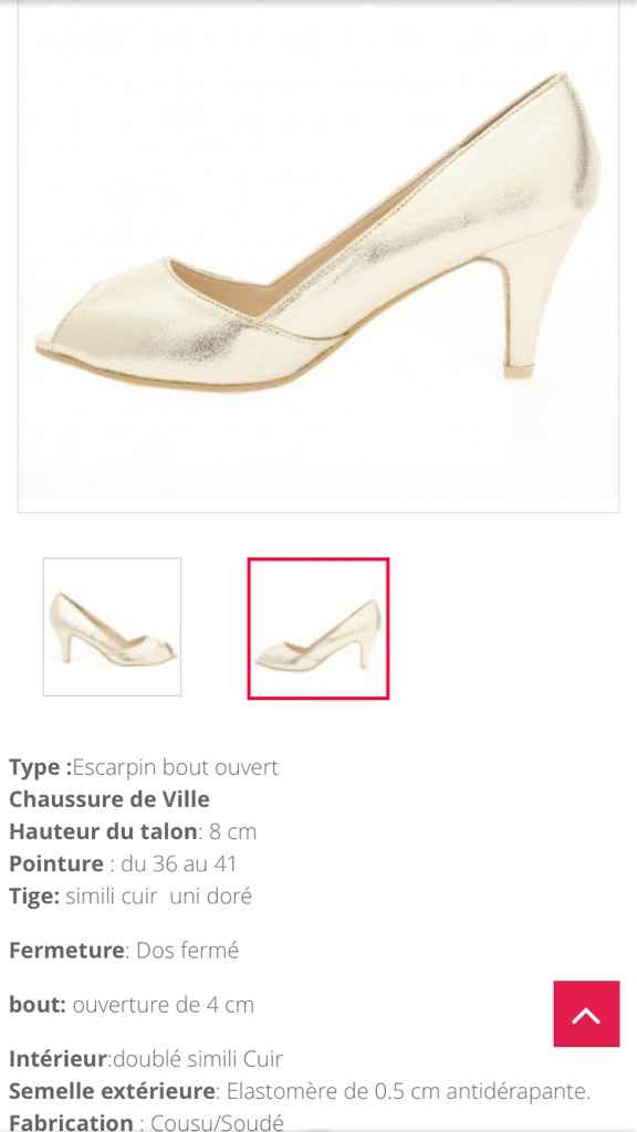 Chaussures mariée - 1