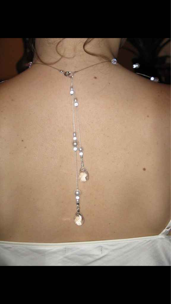 Collier avec pendentif de dos - 3