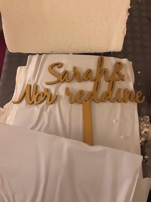 Montrez moi vos cakes topper - 1