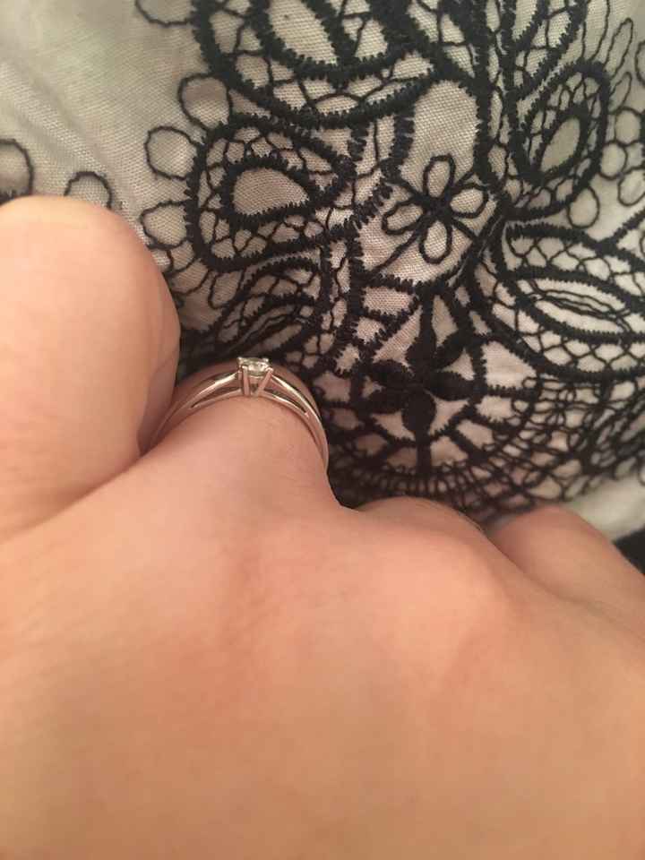 Vos bagues de fiançailles - 1