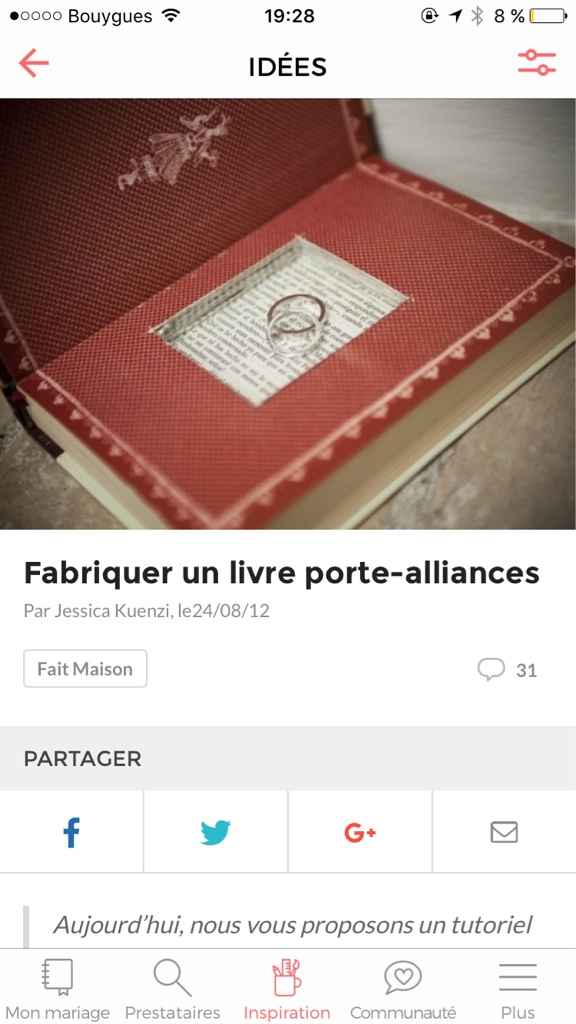 Pour les alliances ? - 1