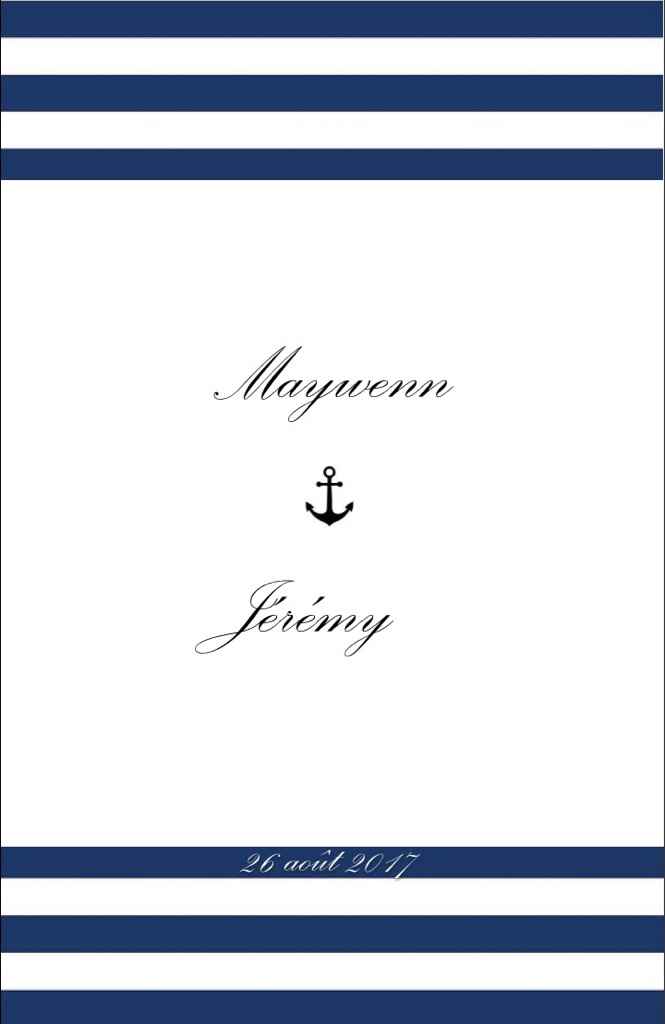 Faire part premier jet - 1