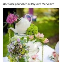 Centre de table alice au pays des merveilles - 1