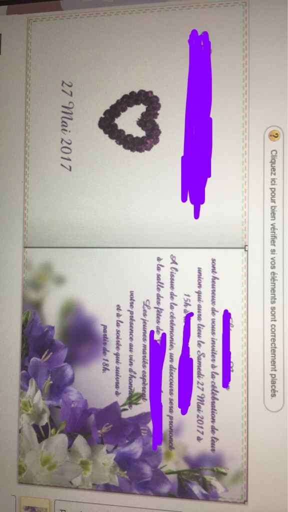 Avis faire part personnalisés - 2