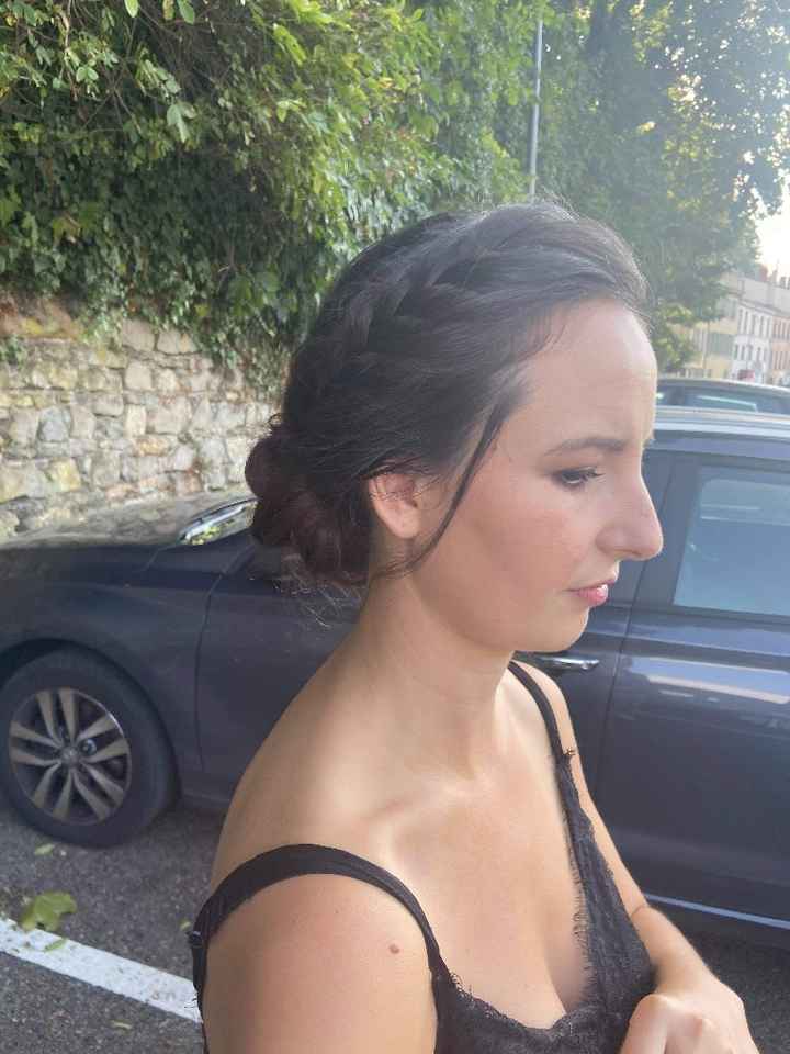 Essai maquillage, coiffure, robe, accessoires ça fait un bien fou ! Restons positives - 5