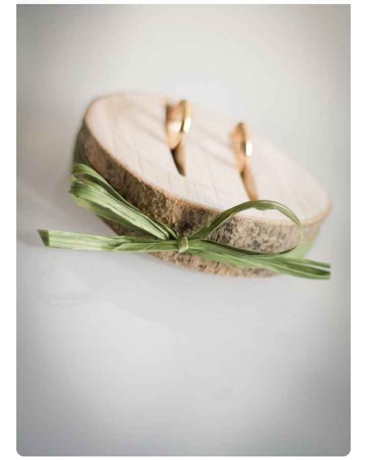 Porte alliances en bois - 8