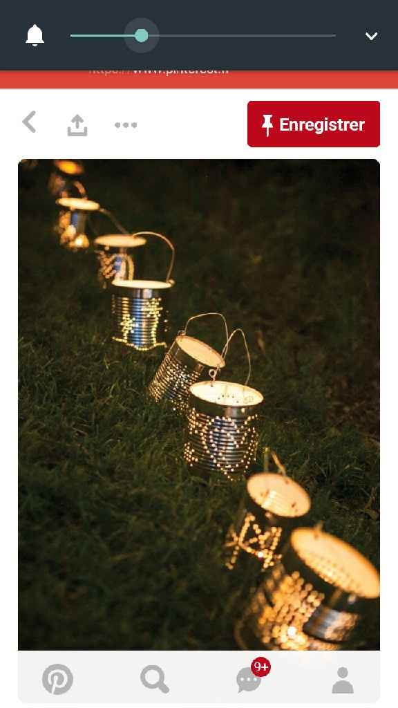 Recyclage conserves pour centre de table - 1