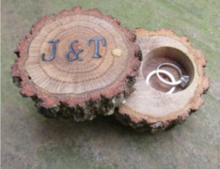 Porte alliances en bois - 6