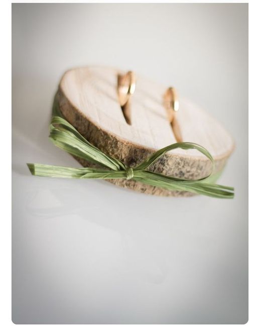 Porte alliances en bois - 8