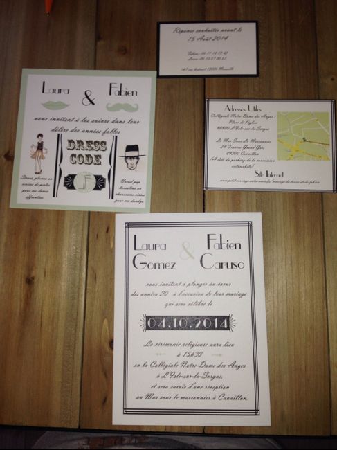 Cartons faire part